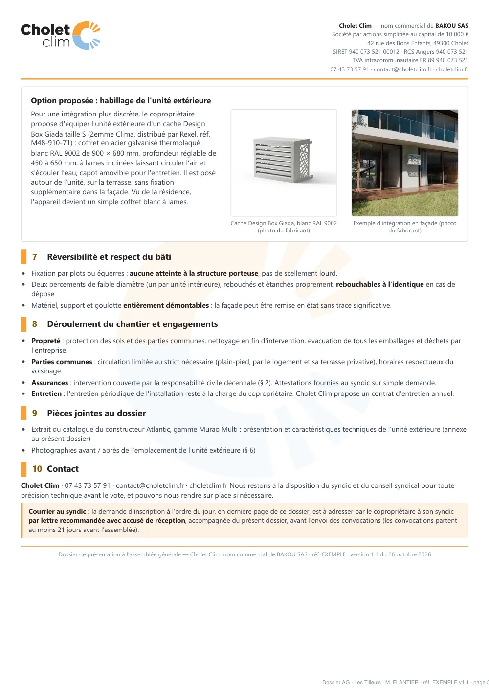 Dossier d'exemple à présenter en assemblée générale — page 5